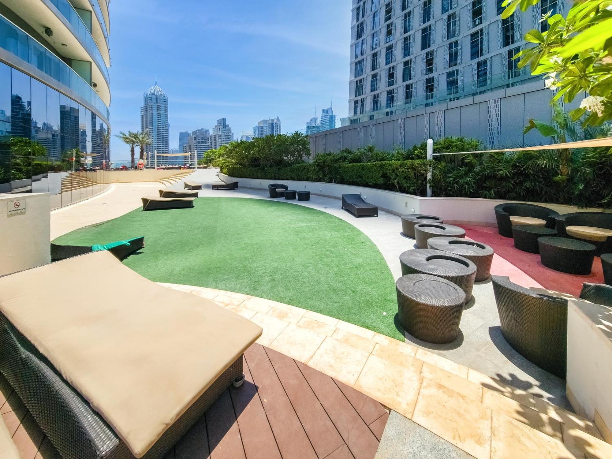 Ultra Modern 1Bd In Damac Heights Marina Apartman Dubaj Kültér fotó